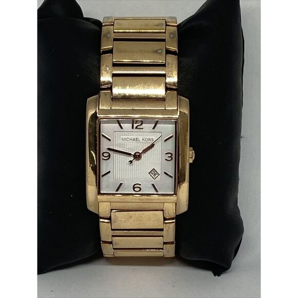 Michael Kors MK3374 Women's Gold Stainless Steel Analog Dial Quartz Watch OP725 - Picture 1 of 12